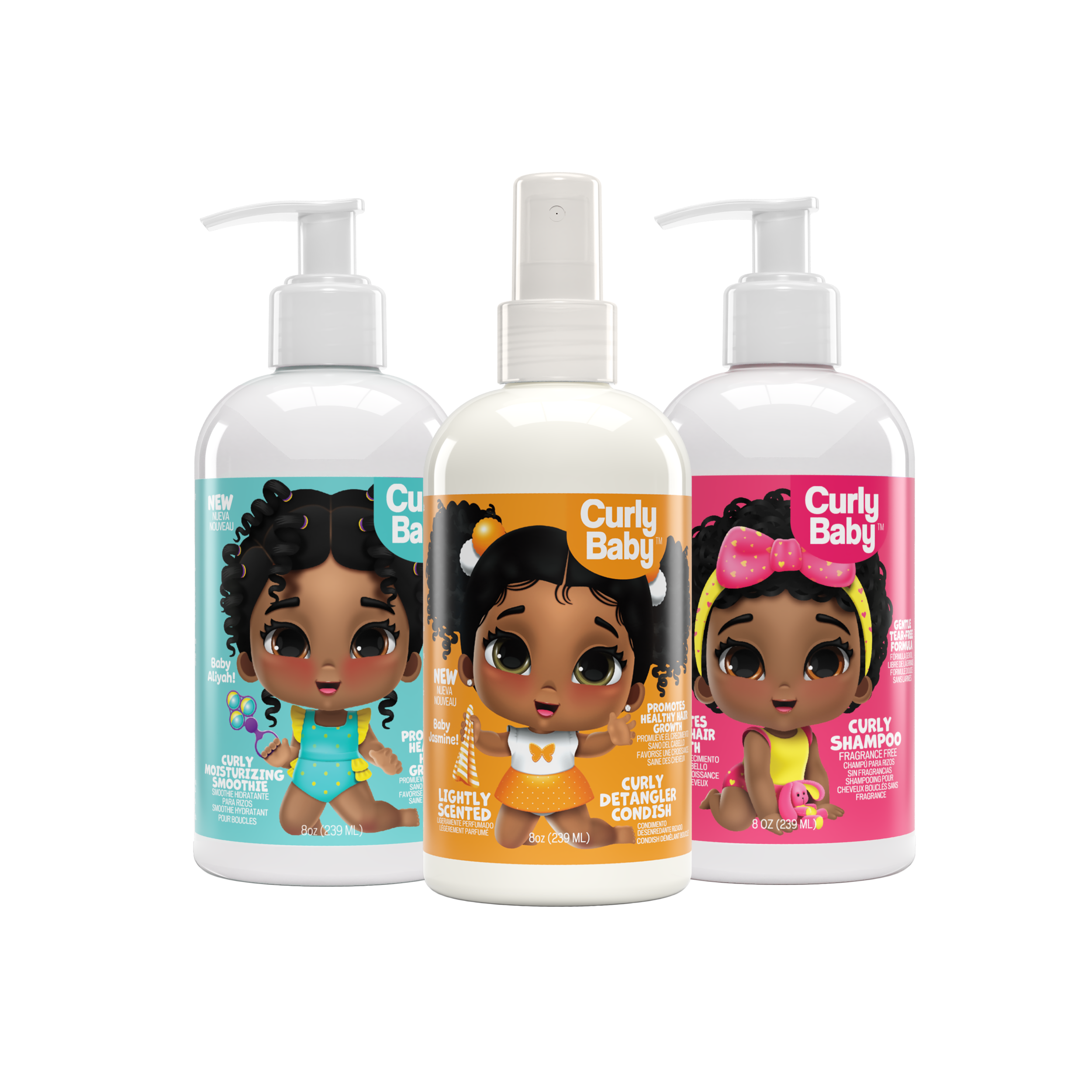 CurlyBaby Girls Bundle - CurlyBaby Haircare