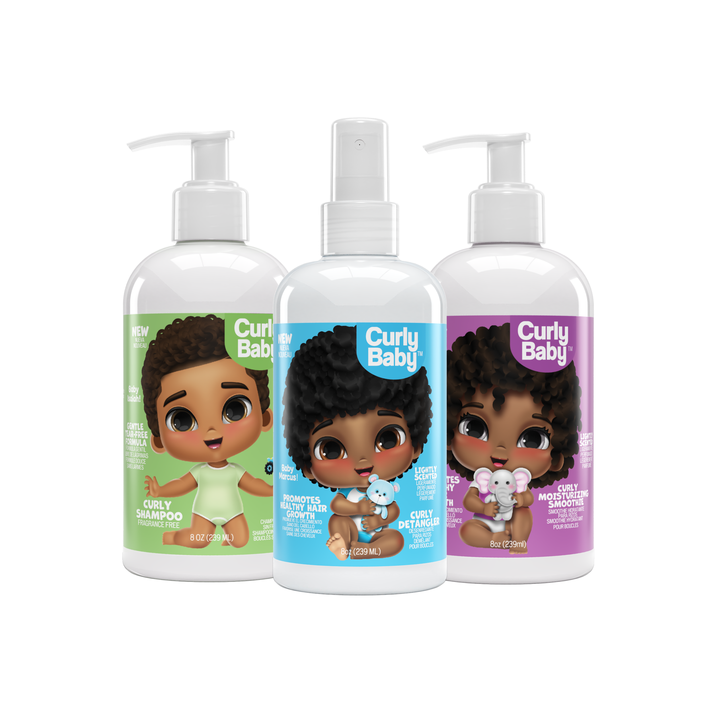 Baby Boy Bundle – CurlyBaby Hair Care