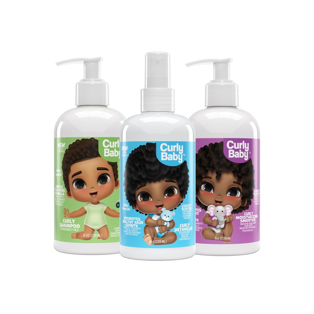 Baby Boy Bundle - CurlyBaby Haircare