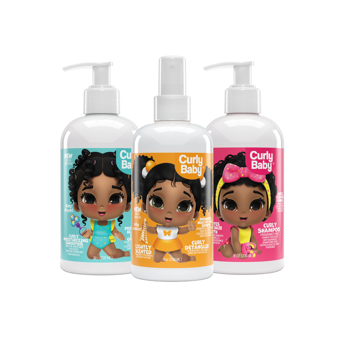 Curly Girls Bundle - CurlyBaby Hair Care