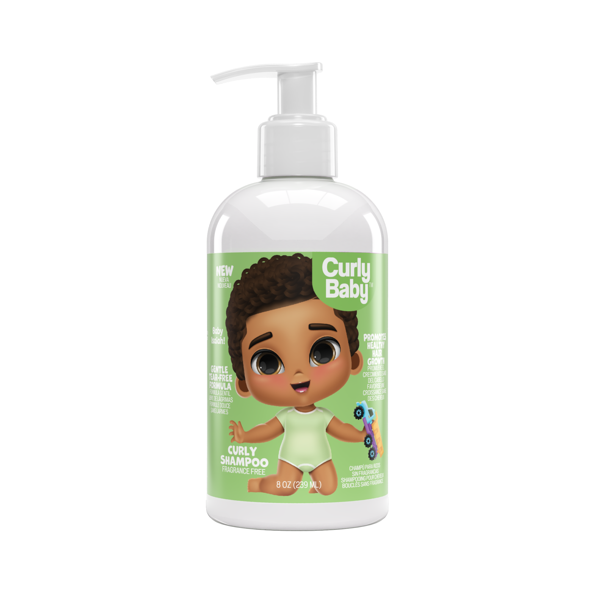 Curly Shampoo - CurlyBaby Haircare